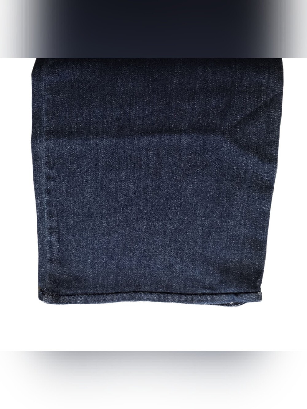 Democracy Wide Leg Tulip Hem Jeans Stretch High Rise Ab Solution Indigo 4 - Picture 8 of 11